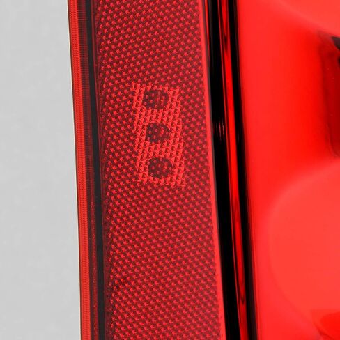 Akkon - Fits 2011-2020 Dodge Grand Caravan Premium LED Chrome Red Clear Clear Brake Light in Kuwait