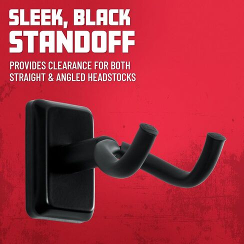 شماعة حائط للجيتار الصوتي/الكهربائي من Gator مع لوحة تركيب من خشب الماهوجني (GFW-GTR-HNGRMHG) in Kuwait