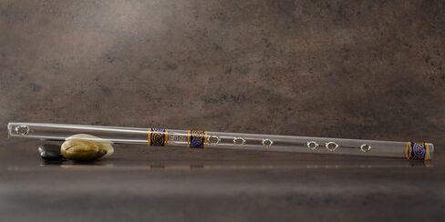 Hall Crystal Flute 12191 - Inline Glass Flute in Eb - Bristol Celtic in Kuwait
