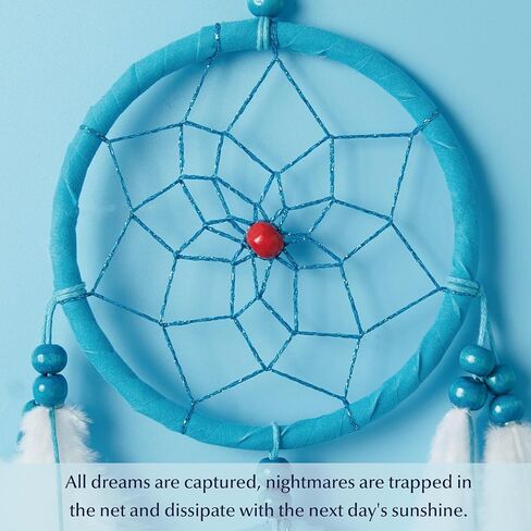 جميلة الهندية صغيرة الحلم الأسود الصيادون ديكور الجدار ديكور يدوي الريش الأصلي Mini Dreamcatchers زخرفة زخرفة الديكور في غرفة النوم حفلة 2 الخواتم in Saudi Arabia