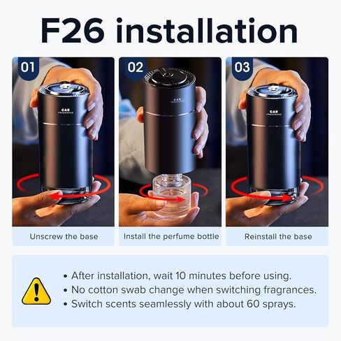 Ceeniu معطرات الجو للسيارة - F26/F39 عبوة عطر مخصصة - 45 مل in Kuwait