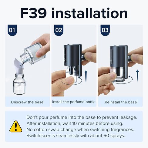 Ceeniu معطرات الجو للسيارة - F26/F39 عبوة عطر مخصصة - 45 مل in Kuwait