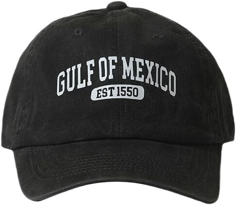 Retro Gulf of Mexico Hat Vintage Gulf of Mexico Est 1550 Baseball Cap for Men Women in Saudi Arabia