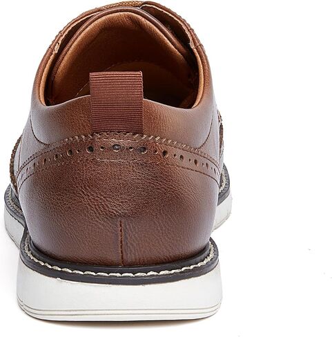 Men's Casual Oxfords Plain Toe Business Formal Dress Shoes Brown Black in Kuwait