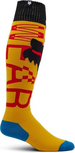 Fox Racing Men's 180 Motocross Dirt Bike Sock, Fluorescent Red Race Spec, Large in Saudi Arabia