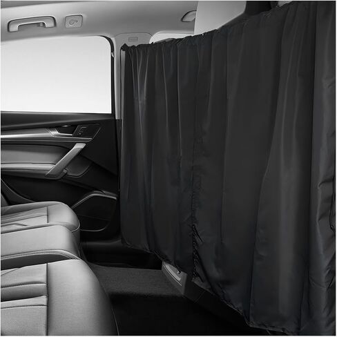 Car Privacy Curtain, Vehicle Privacy Blackout Curtain Sun Shade Cover, Auto Sunshade Screen Cover Blocks Light for Sleeping Camping Fit Sedan SUV Truck, Car Accessories in Saudi Arabia