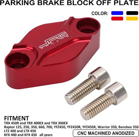 JFG RACING CNC ATV PORKENT BRAKE BLAKE OFF PLAY لجميع السنوات TRX 450R TRX 400EX TRX 300EX / RAPTOR 125،250،350،660،700 ، YFZ450 ، YFZ450R ، YFZ450X ، Warrior 350 ، Banshee 350 / LTZ 400 450 / KFX 400 400 400 in Kuwait