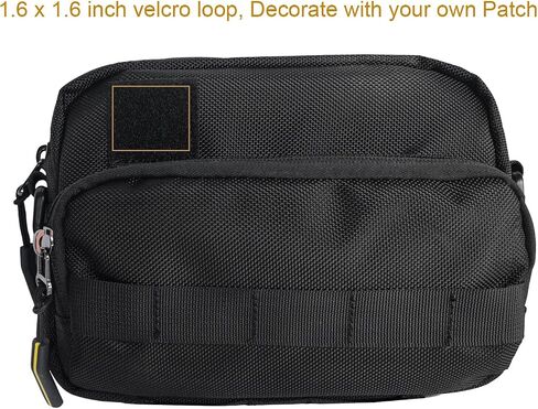 Motorcycle Handlebar Pouch - Front Handle Bar Storage Bag for Forks and Saddle - Moto Accessory Compatible with Cruiser Softail Dyna Sportsters Dirt Bike - Black in Saudi Arabia