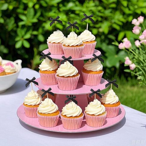 قبعات القوس الوردي الكب كيك ، كعكة القوس الوردي توبيبر ديكورات عيد ميلاد ، 482pcs mini bowknot cupcake اختيارات ل coquett in Kuwait