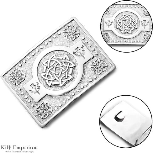 مشبك حزام Celtic عقدة - نحاس صلب مع تصميم معقد in Kuwait