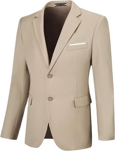 رجال السترة السترة السترات السترات النحيفة Fit Sport Coat Single Single Suped Blazers حفل عشاء حفلة موسيقية in Kuwait