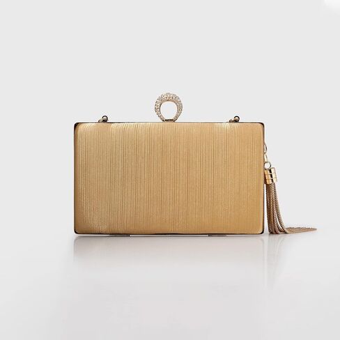 BABEYOND Clutch Purses for Women - Evening Bag Tassel Pendant Clutch for Bride Party Prom Wedding in Saudi Arabia