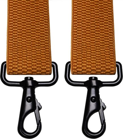 1.48" Wide Heavy Duty Suspender with 4 Swivel Hooks for Jeans Pants in Saudi Arabia
