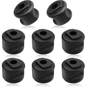 8Pcs Rear Stabilizer Support Bushing Kit Compatible with Polaris Sportsman 335 400 450 500 550 570 600 700 800 & Ranger/Worker Models Replaces 5432119, 5436576, 5435323