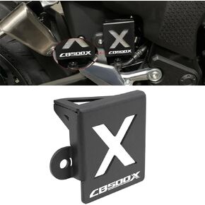دراجة نارية الخلفية الخلف لخزان السوائل تغطية واقي حارس دائرة هوندا CB500X CB500F CBR500R 2019-2021 (Black A)