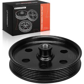 A-Premium Power Steering Pump Pulley Compatible with Ford & Lincoln & Mercury - 1980-2006 - Aerostar, Bronco, Country Squire, F-150, F-250, F-350, Taurus,F-Super Duty, Continental, Grand Marquis, LTD