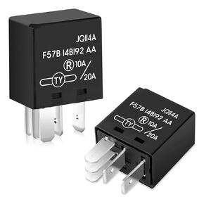 4 حزم F57B14B192AA RELAY-5 دبابيس 10A/20A 12VDC ، ترحيل السيارات F57B 14B192 AA يناسب فورد ، سيارات كاديلاك ، تويوتا