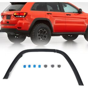 Front Right Fender Flare for Jeep Grand Cherokee 2011-2016 RH Wheel Arch Trim Molding Textured Black Passenger Side 1 pcs Replacemnet for Fender Cover CH1291106 1MP38RXFAE