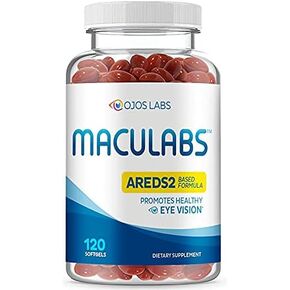 فيتامينات العين - الصيغة المستندة إلى AREDS 2 - فيتامين العين مع اللوتين و zeaxanthin للصحة البقعة الصفراء - مكملات الرؤية للبالغين - 120 دعمًا ناعمًا ورعاية العيون - مصنوعة في الولايات المتحدة الأمريكية