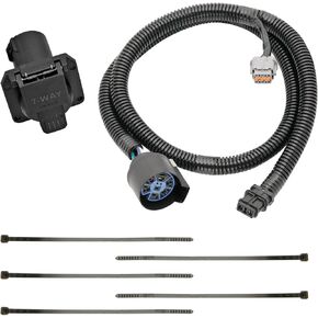 Tekonsha 118267 Tow Custom Harness, 7-Way, Compatible with Nissan Frontier, Pathfinder, Xterra and Suzuki Equator Selected Models (Please Verify VEHCILE Application)