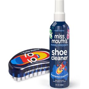 منظف ​​أحذية Miss Miss Missy Messy Missy - فرشاة طقم لتنظيف الأحذية 4 أوقية