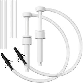 Fluid Pump for Standard Quart Bottles - 8cc Per Pump Stroke，transmission fluid pump ，Transmission Fluid Pump with 3rd Hand Adapter，Transfer Gear Oil，Differential & Transmission Fluid (1Pack-28mm) (1)