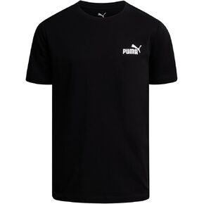 PUMA Boys Shirt - Cotton Crewneck Short Sleeve Active T Shirt for Boys with Logo (Sizes: 8-20) in Kuwait