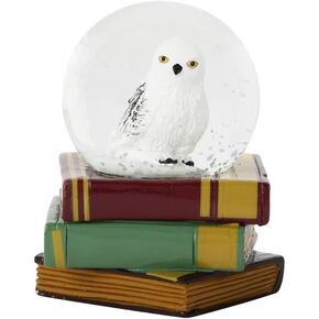 Harry Potter Hedwig The Owl Mini Snow Globe مع رقائق بيضاء دوامة | عرض تذكار قابل للتحصيل | 3 بوصات طولها