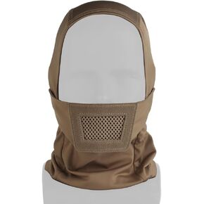Airsoft Balaclava Mesh Mask,Ninja Tactical Mask with Breathable Mouth Guard for Outdoor