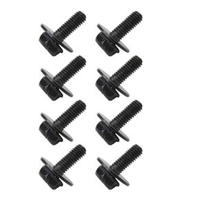 8pcs 12mm Top Front Skid Plate Bolts And gasket Compatible for 2000-2019 Toyota Tundra