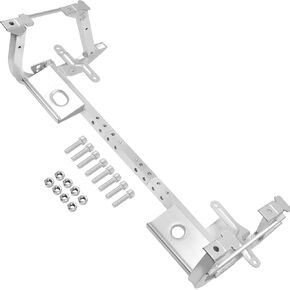 Lower Radiator Core Support Skid Bar Plate Fit for 2005-2013 Corvette C6, #OE: 20939829 15916658