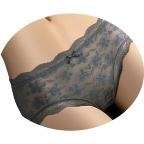 Erasilken-x Women's Lace Cotton Crotch Underwear, Temptation, Sexy, Triangle Waist Shorts