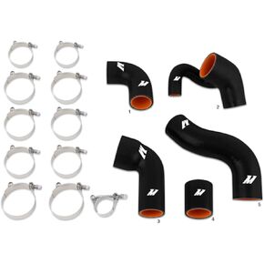 Mishimoto MMHOSE-VOL-97TBK SILICONE CHOSIATIAR KIT متوافقة مع فولفو 850 S70 V70 1997-2004 أسود