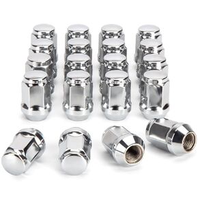 M12x1.5 Lug Nuts ملائمة لتويوتا Tacoma Tundra 4runner Sequoia FJ Cruiser Land Cruiser ، 24pcs 12 × 1.5 Lug Lug Nuts Black End End Bulge Cone Seat لعجلات ما بعد البيع