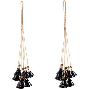 أجراس الساحرة المعلقة للباب ، 2 PC Door Bell Hanger Bells for Witchy Home Decor