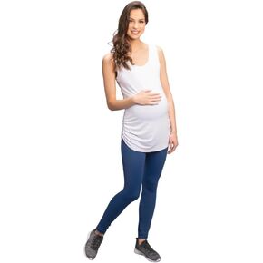 My Maternity Closet, Activewear Maternity Leggings, Burgundy, Blue, Black