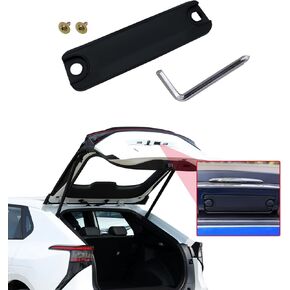 Trunk Rear Hatch Liftgate Switch Latch Cover Lid Black, Release Button Rubber Cover, 84905-47010 84840-21010 Trunk Hatch Liftgate Switch Cover Fits for Toyota Prius 4Runner Sienna Scion Camry