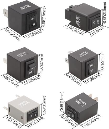 9038 Sway Relay Bypass Switch ، Terme Tester ، مجموعة مفاتيح مضخة الوقود ، حزمة 6 (9038 W/O سلك) in Kuwait