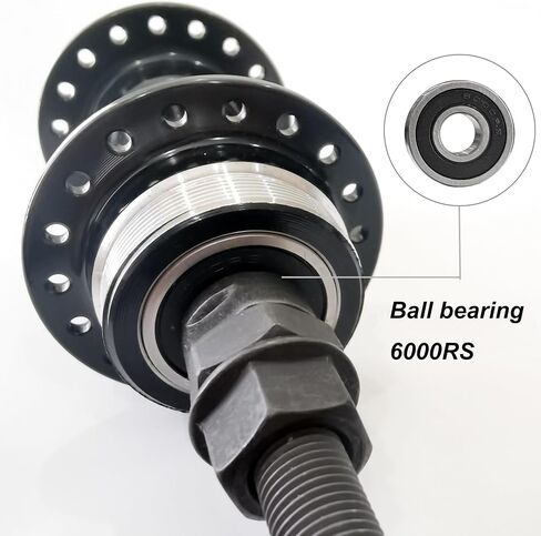Bicycle Wheel Part Bicycle Rear Hub 36 Hole,Rear Width 135mm,Alloy Alum Bike Hub in Saudi Arabia