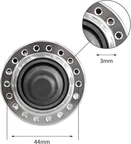 Bicycle Wheel Part Bicycle Rear Hub 36 Hole,Rear Width 135mm,Alloy Alum Bike Hub in Saudi Arabia