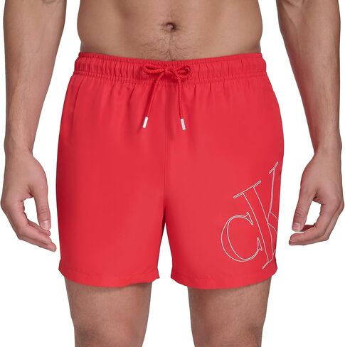 Calvin Klein Men's Volley Quick Dry Lightweight Swim Trunk in Saudi Arabia