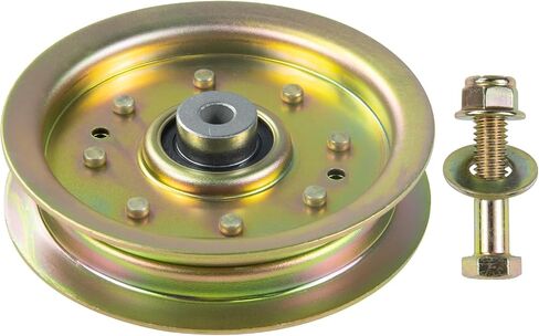 Greased 3 Pack 918-0671 Spindle Assembly with 756-04129 Idler Pulley Replaces 918-0671B, 918-04608A, 618-0671, 618-04608, 918-0671D for cub Cadet ZT54, RZT54, Craftsman ZTL8000 Tractor in Kuwait