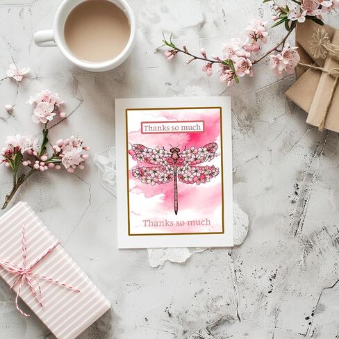 Globleland Mayfly Clear Clear Stamps Mayfly الحشرات الزخرفية ختم ختم سيليكون لصنع البطاقات وديكور ألبوم الألبوم ديكور و DIY Scrapbooking in Saudi Arabia