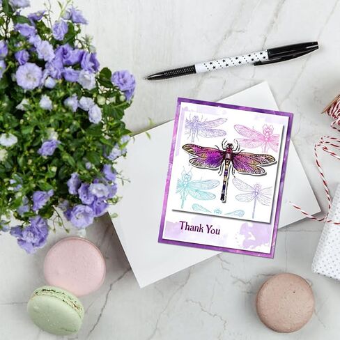 Globleland Mayfly Clear Clear Stamps Mayfly الحشرات الزخرفية ختم ختم سيليكون لصنع البطاقات وديكور ألبوم الألبوم ديكور و DIY Scrapbooking in Kuwait