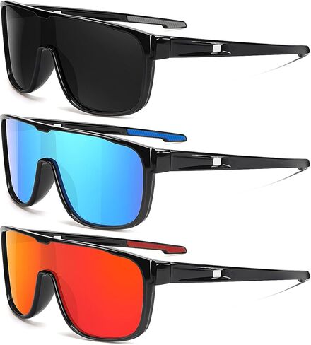 Kids Polarized Sunglasses for Boys Girls Sports Sunglasses UV Protection Lightweight Frame Shades Age 3-12 in Saudi Arabia