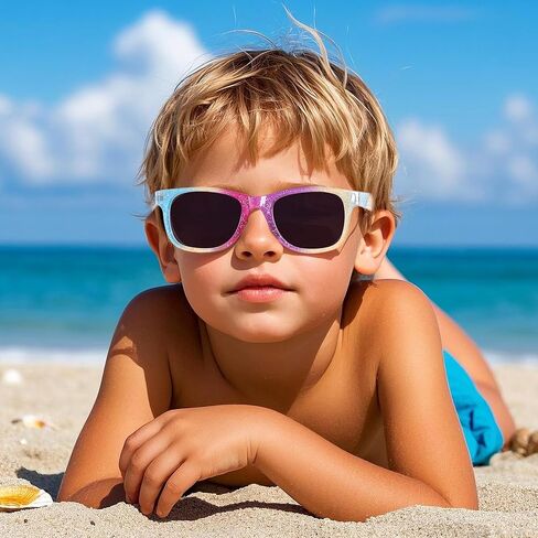 obmwang 3 Pack Kids Sunglasses Girls Princess Glitter Sunglasses for Toddler Girls Cute Glasses UV 400 Protection in Saudi Arabia