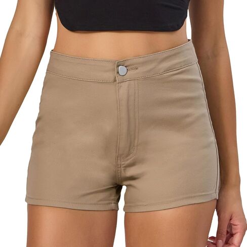 VIPONES Jeans Shorts Womens High Waisted Stretchy Sexy Butt-Lifting Hot Denim Shorts in Saudi Arabia