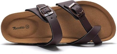 Torotto Boys Girls Girls with Cork Footbed Buckle القابل للتعديل in Kuwait