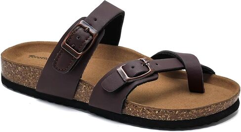 Torotto Boys Girls Girls with Cork Footbed Buckle القابل للتعديل in Kuwait