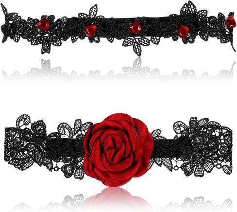 Giantree Wedding Salters for Bride ، 2 PCS Rose Lace Hosth مع Resid in Saudi Arabia